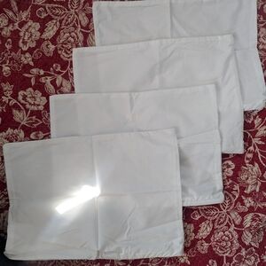 Elegant White Pillowcase Set